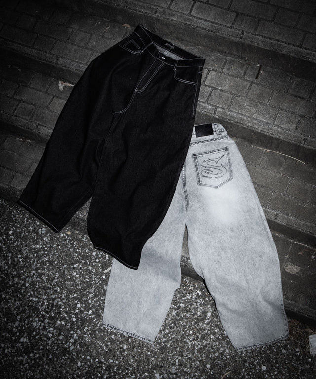 MRカーブデニムパンツ