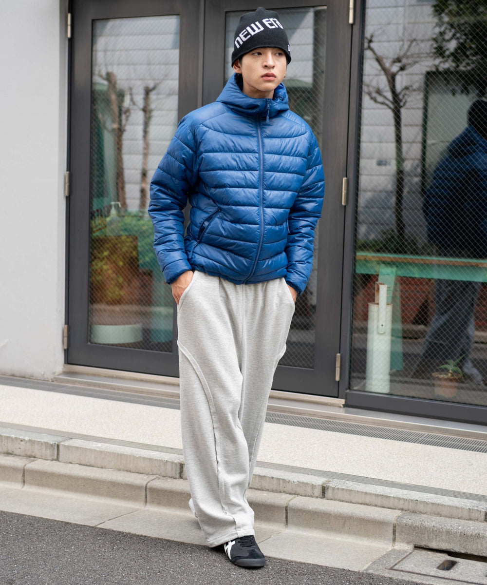 ブルー　モデル：180㎝　L着用