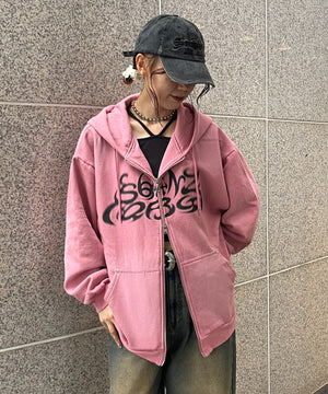 ピンク モデル:165cm Lサイズ着用