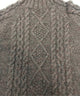 Wool Oversフィッシャーマンニット