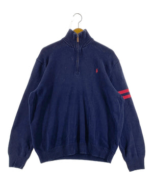 Ralph LaurenブランドハーフZIPニット