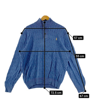 Ralph LaurenブランドハーフZIPニット
