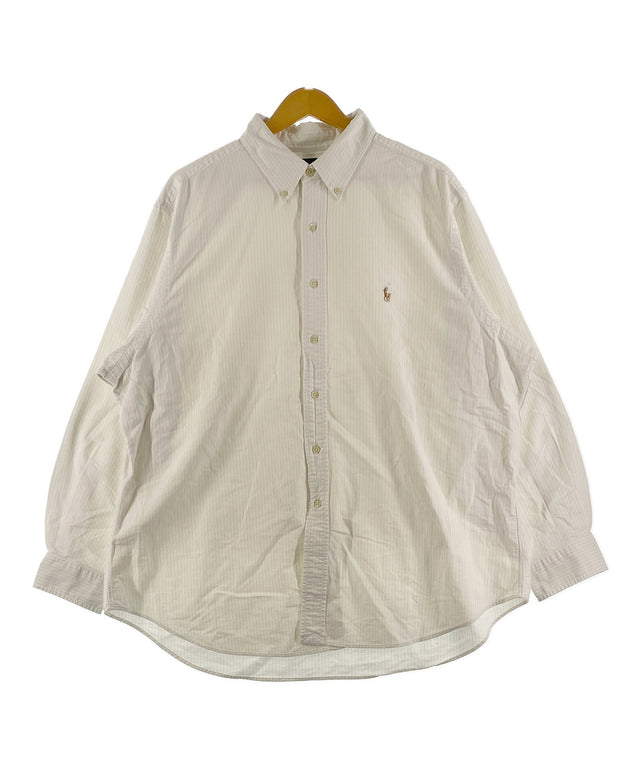 Ralph Laurenストライプブランドシャツ/Ralph Laurenストライプブランドシャツ