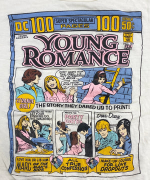 YOUNG ROMANCE プリントスウェット