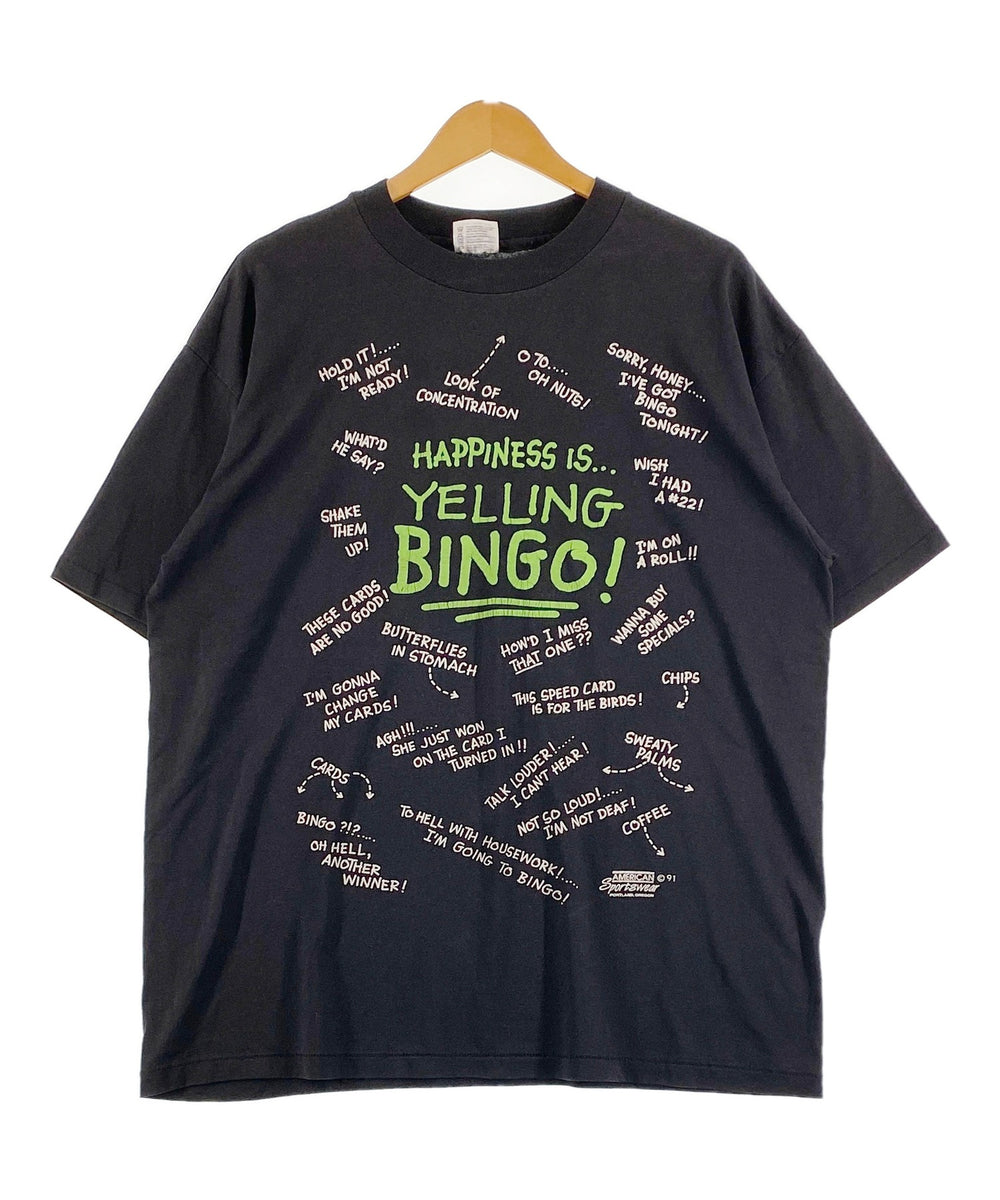 Hanes メッセージTシャツ
