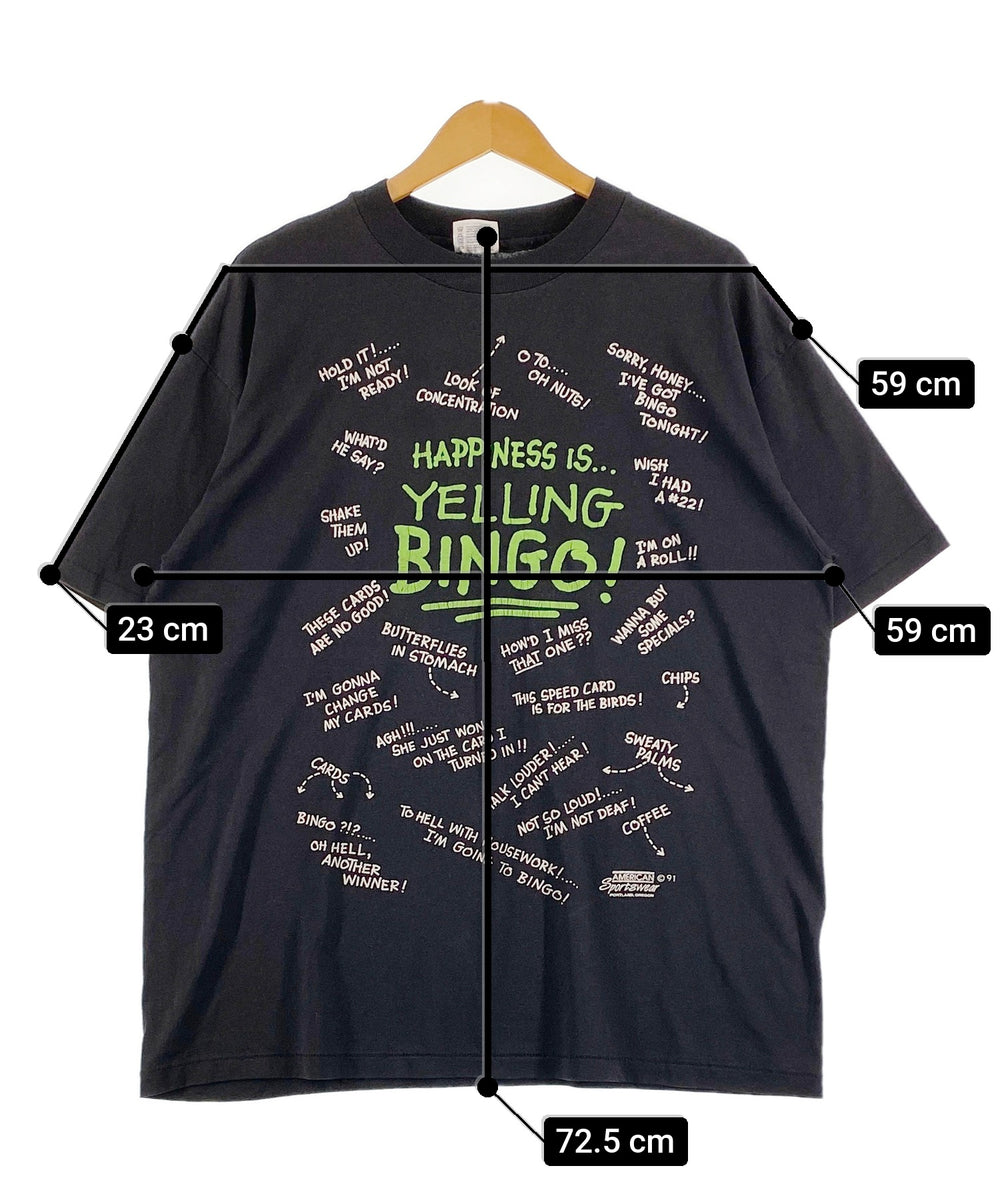 Hanes メッセージTシャツ