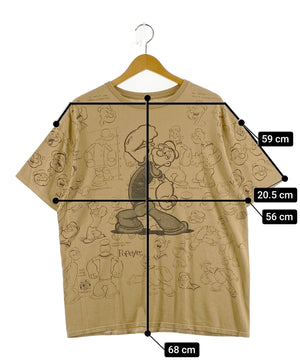 ポパイキャラクターTシャツ