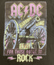 AC/DCバンドTシャツ
