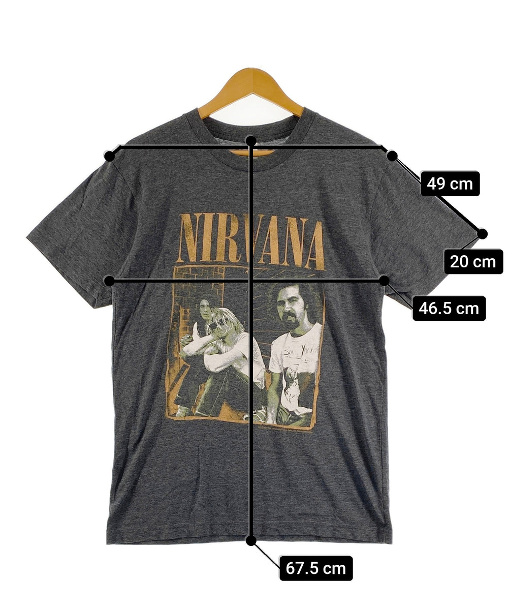 NIRVANAバンドTシャツ