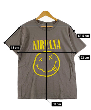 NIRVANAバンドTシャツ