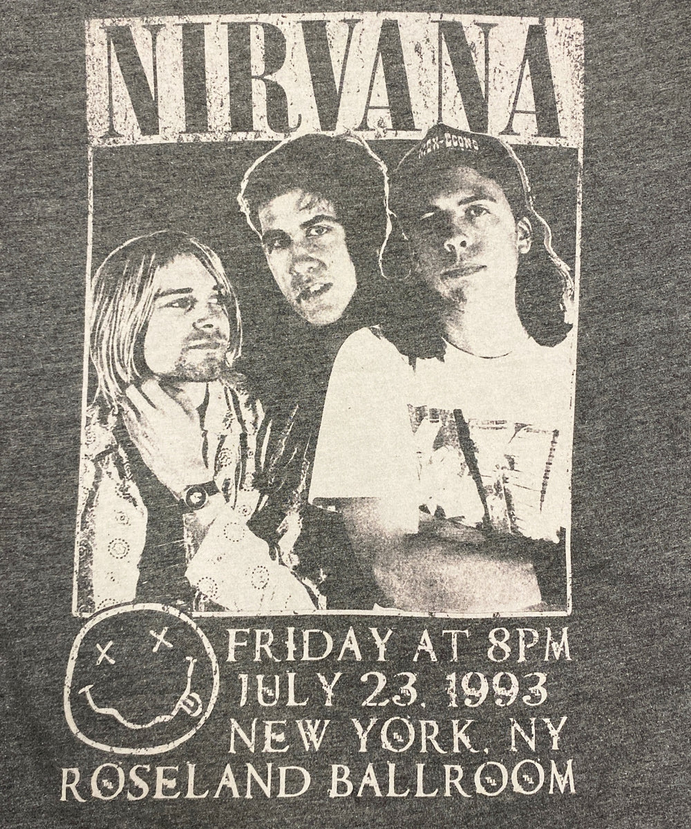 NIRVANAバンドTシャツ