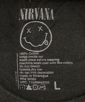NIRVANAバンドTシャツ