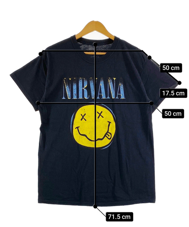 NIRVANAバンドTシャツ