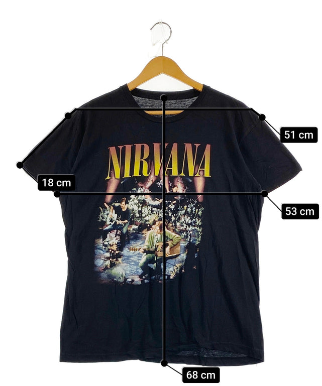 NIRVANAバンドTシャツ