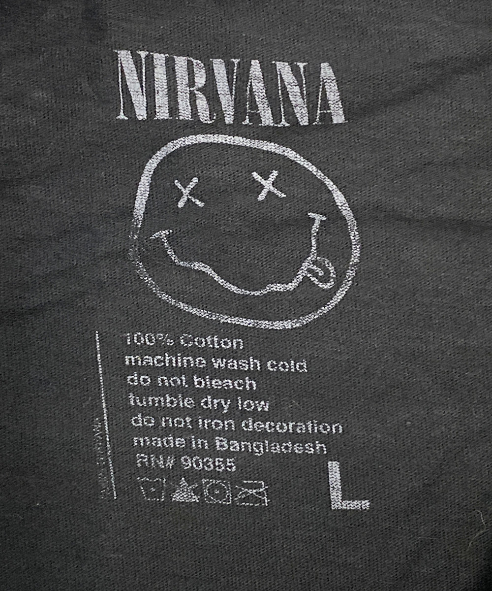 NIRVANAバンドTシャツ