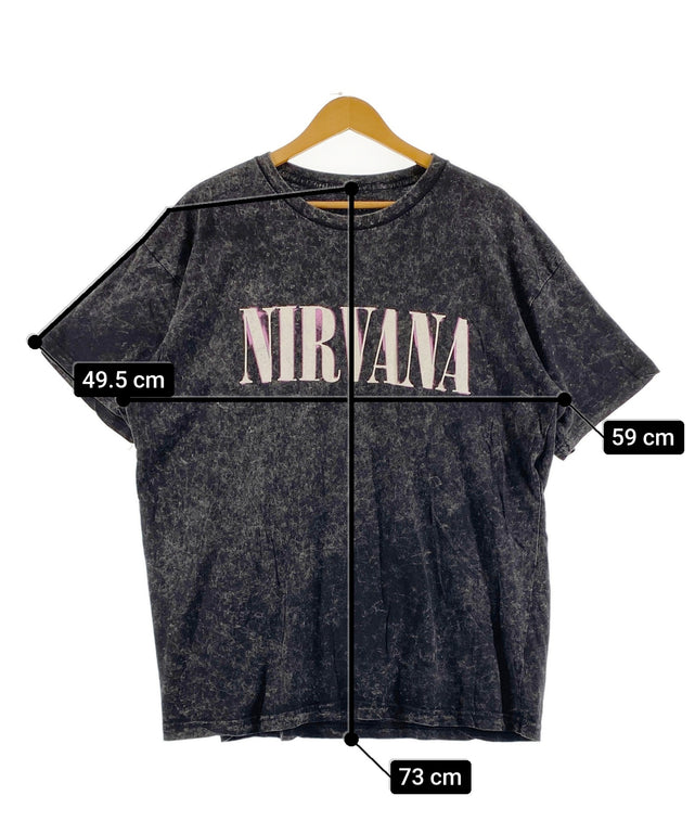 NIRVANAバンドTシャツ