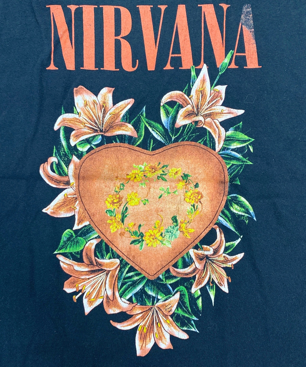 NIRVANAバンドTシャツ