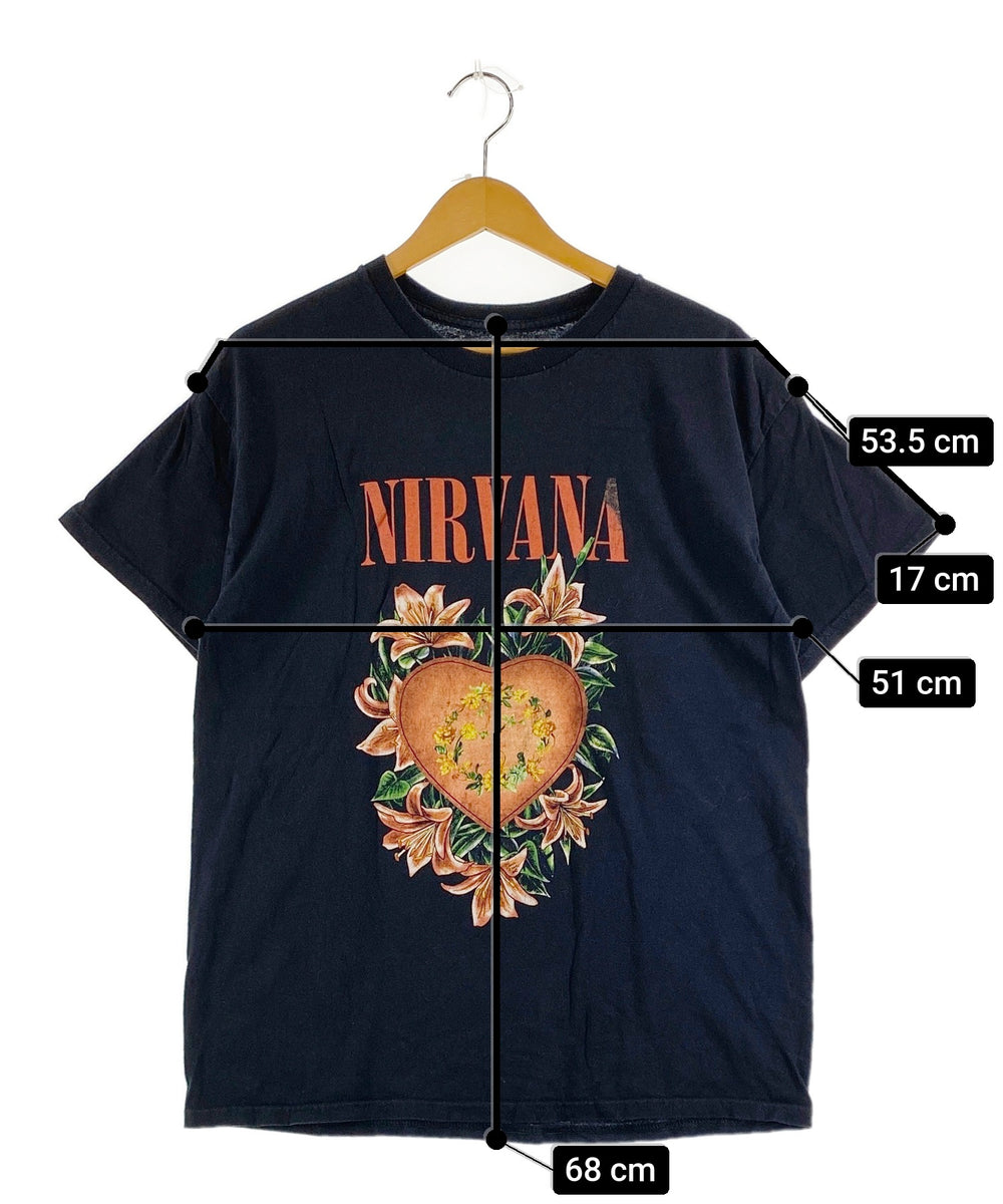 NIRVANAバンドTシャツ