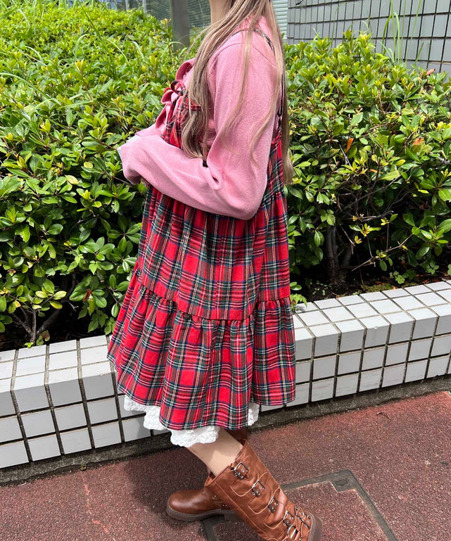 レッド モデル160㎝ F着用