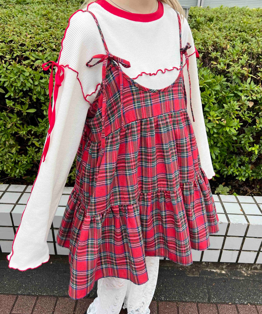 レッド モデル160㎝ F着用