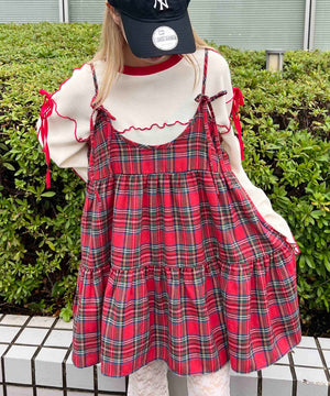 レッド モデル160㎝ F着用