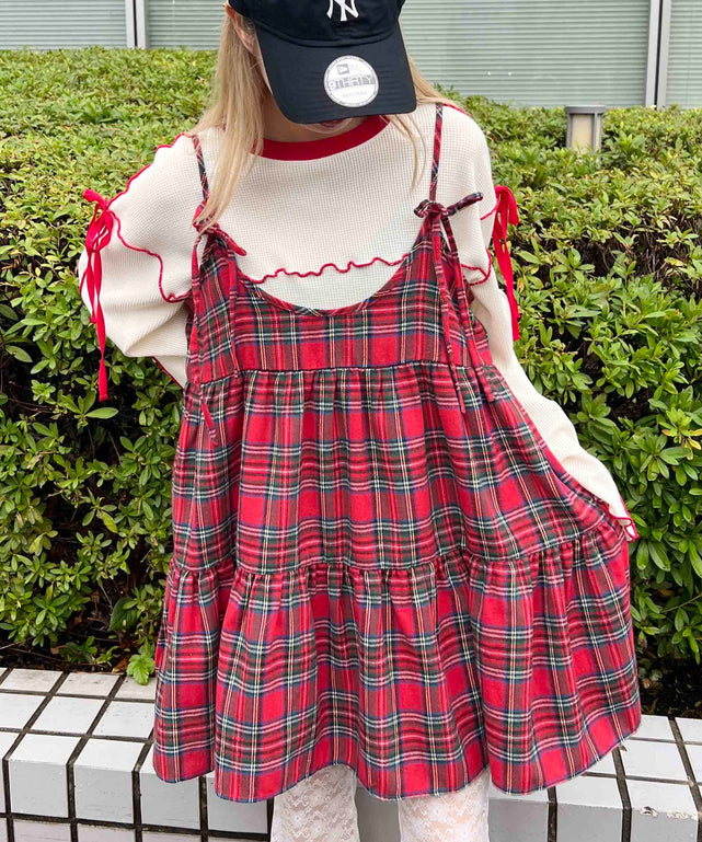 レッド モデル160㎝ F着用