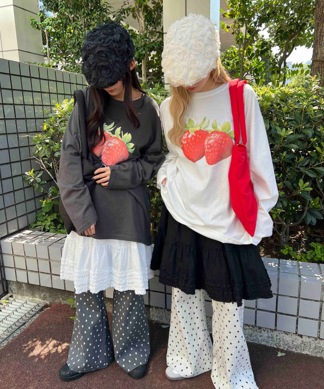 フリルミドルスカート
