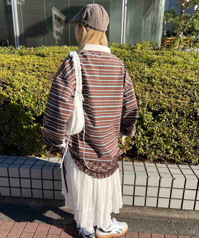 ブラウン モデル：160㎝ F着用