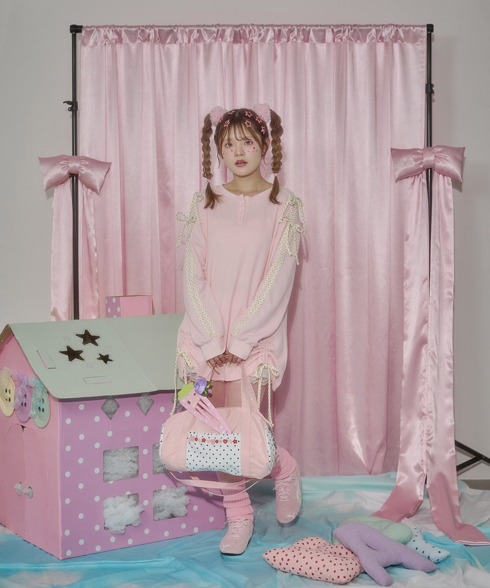 ピンク モデル：160㎝ F着用