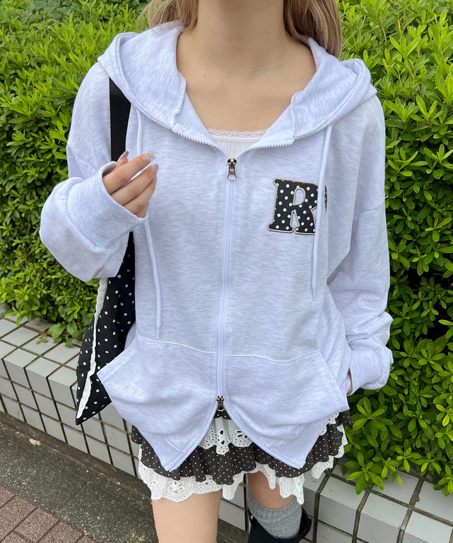 杢グレー モデル：160㎝ F着用