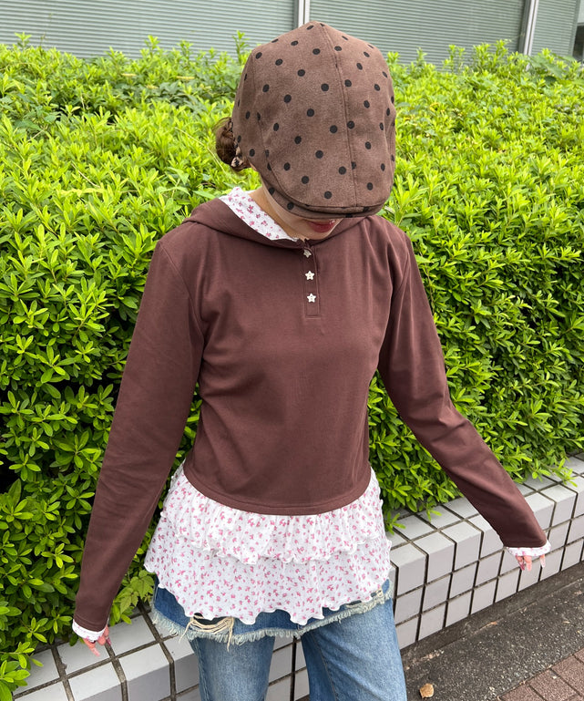 ブラウン モデル：155㎝ F着用