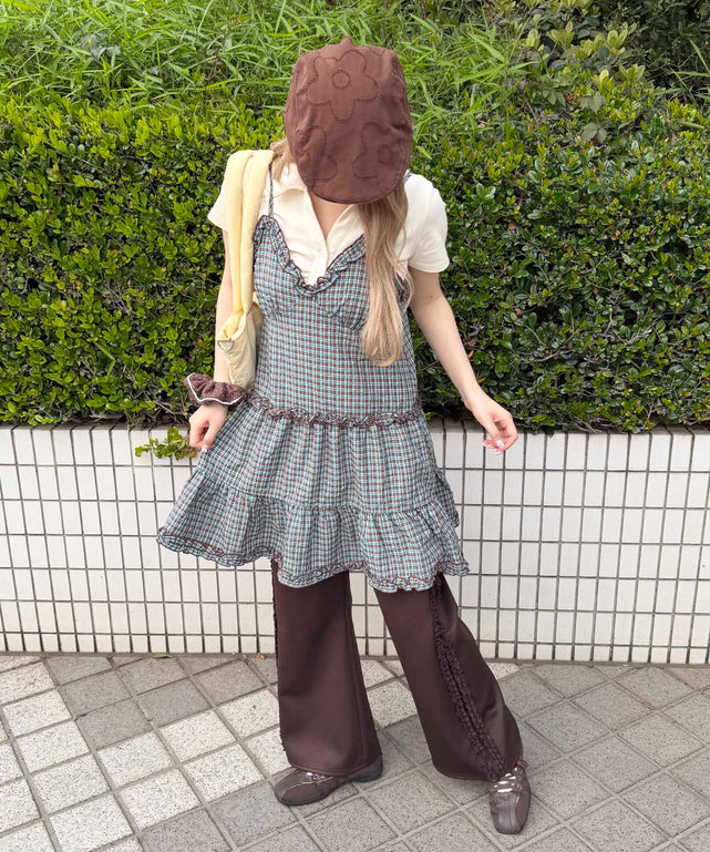 ブラウン モデル：160㎝ F着用