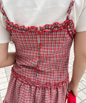 レッド モデル：154㎝ F着用