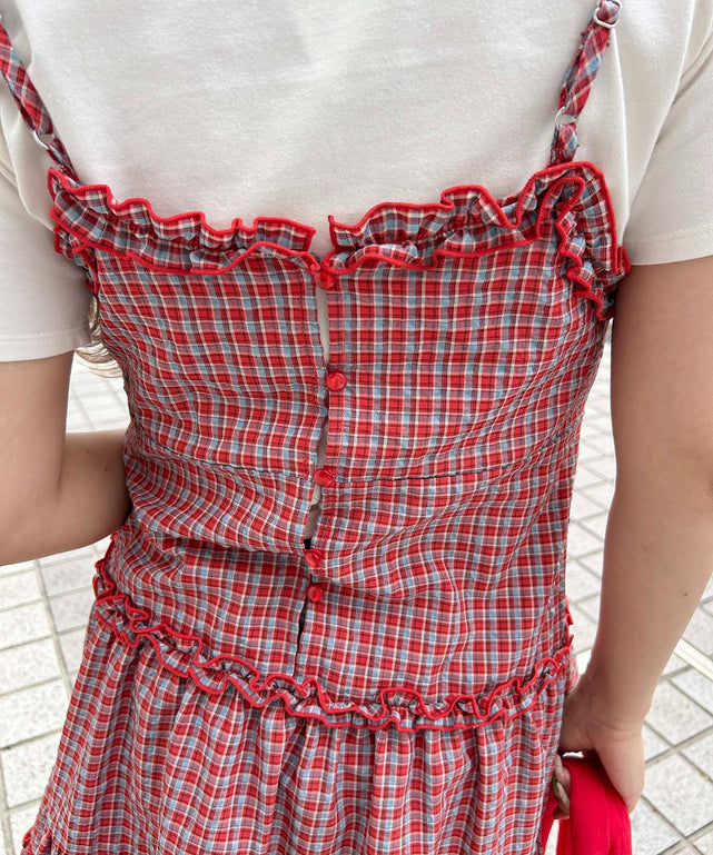 レッド モデル：154㎝ F着用