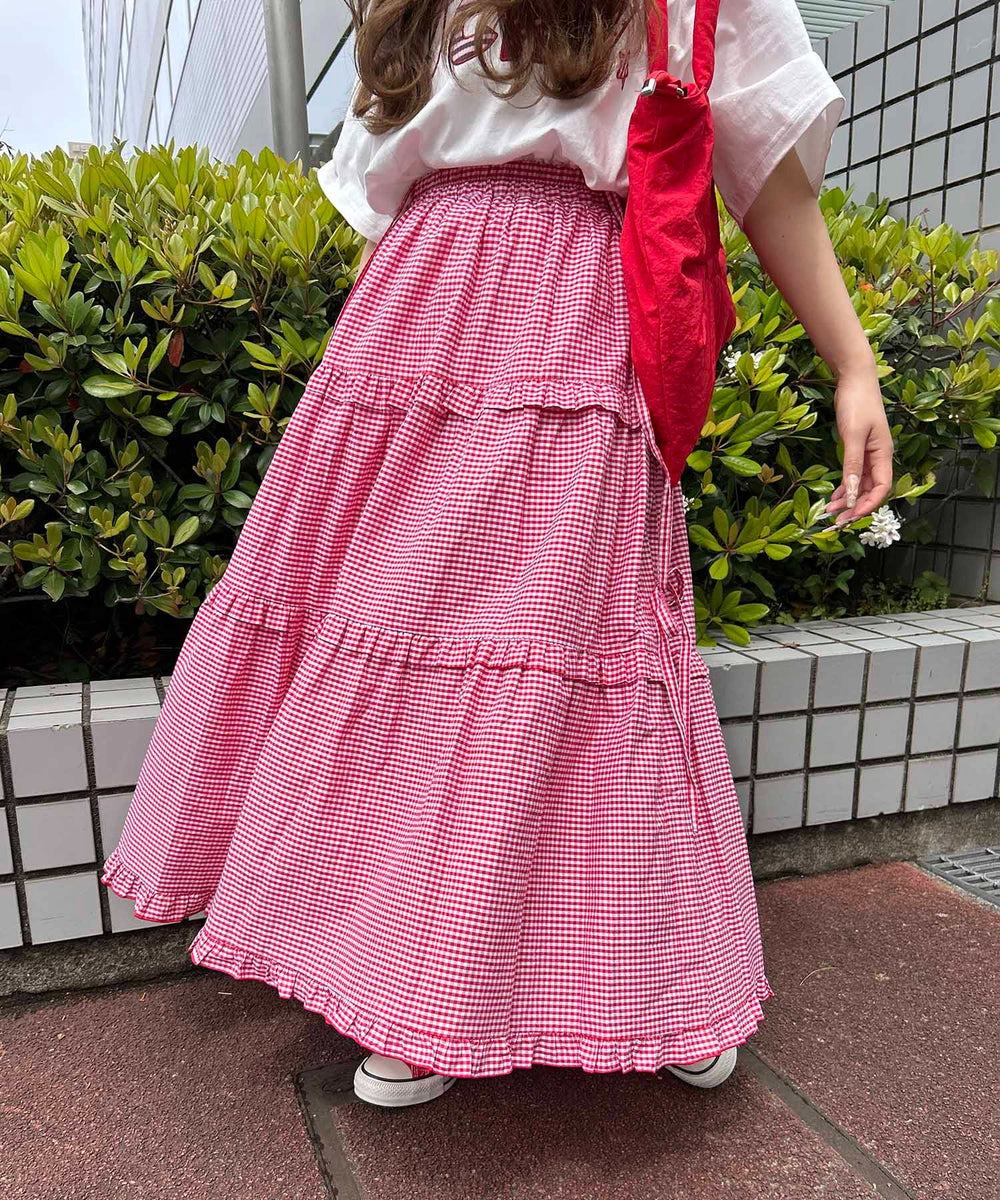 レッド モデル：155㎝ F着用