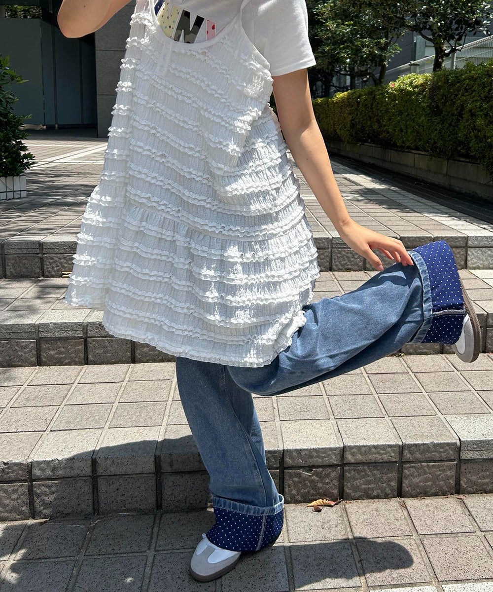 デニム モデル：157㎝ F着用