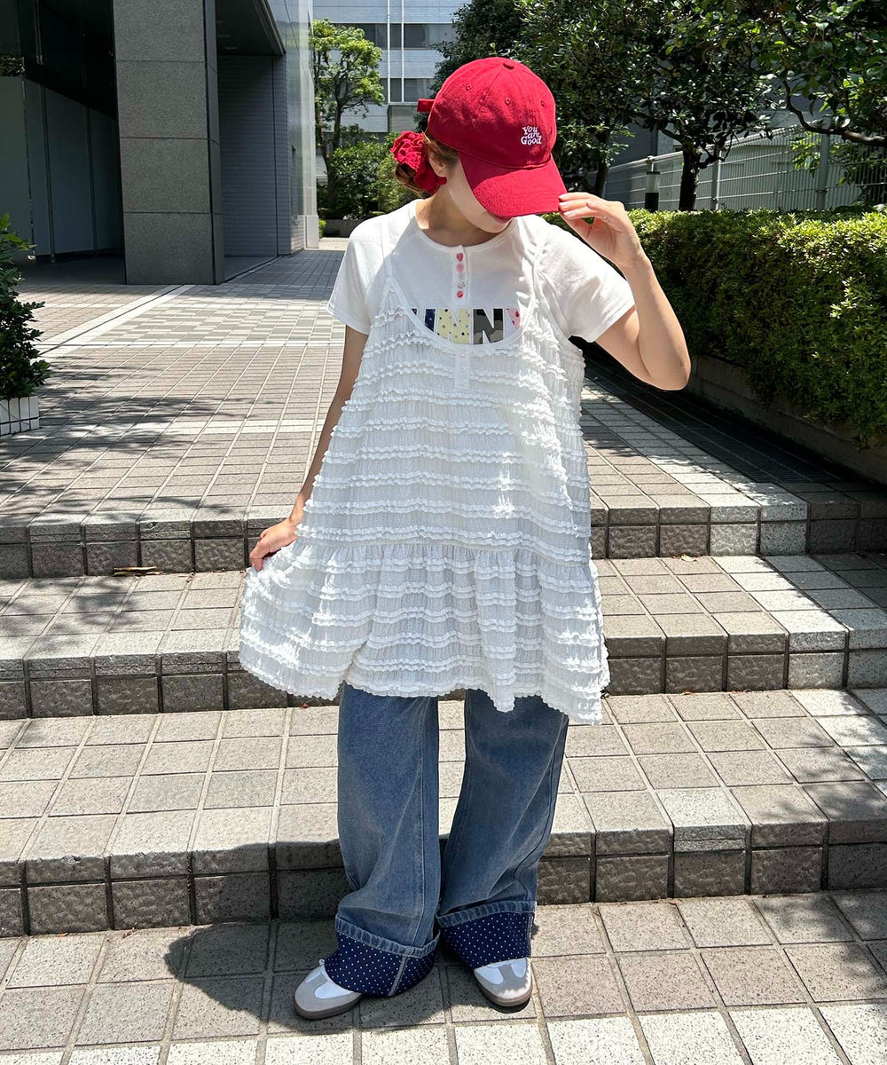 デニム モデル：157㎝ F着用
