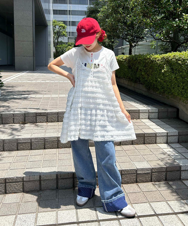 デニム モデル：157㎝ F着用