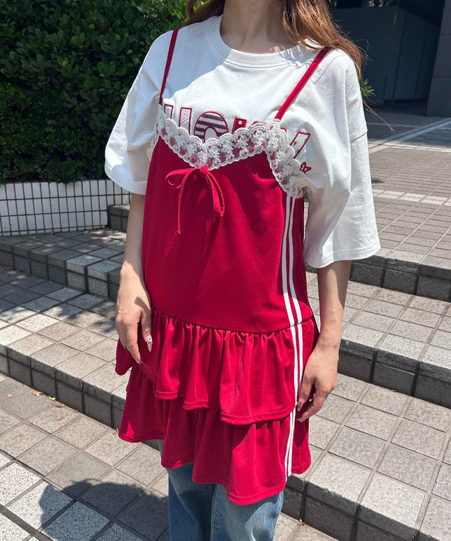 レッド モデル：155㎝ F着用