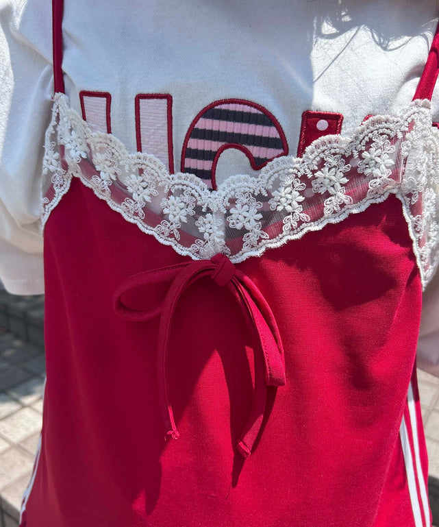 レッド モデル：155㎝ F着用