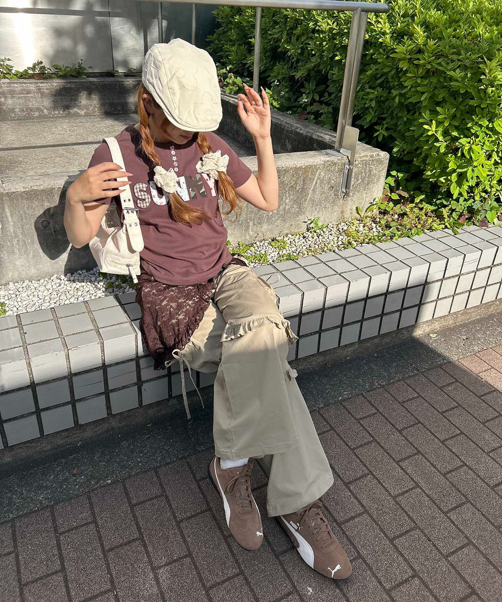 ブラウン モデル：155㎝ F着用