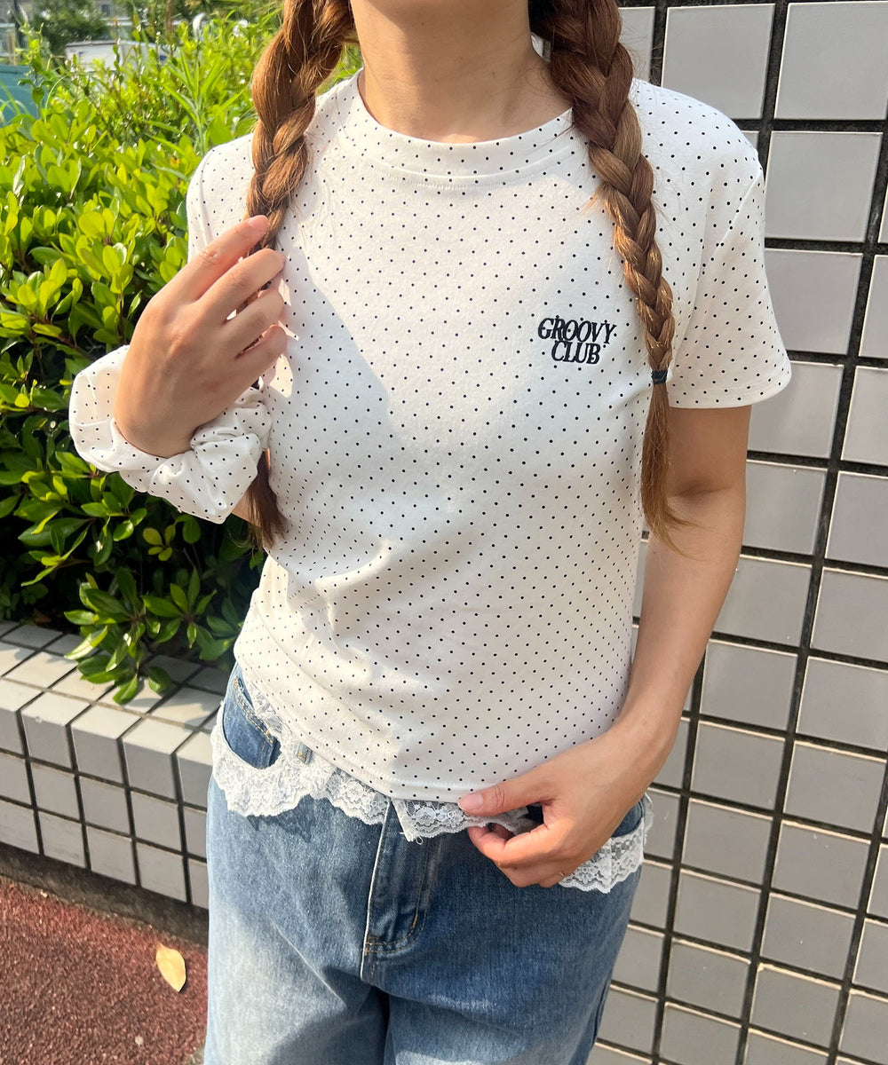 ホワイト モデル：155㎝ F着用