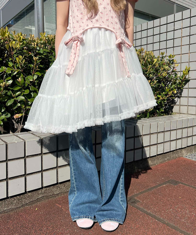 ホワイト モデル：160㎝ F着用