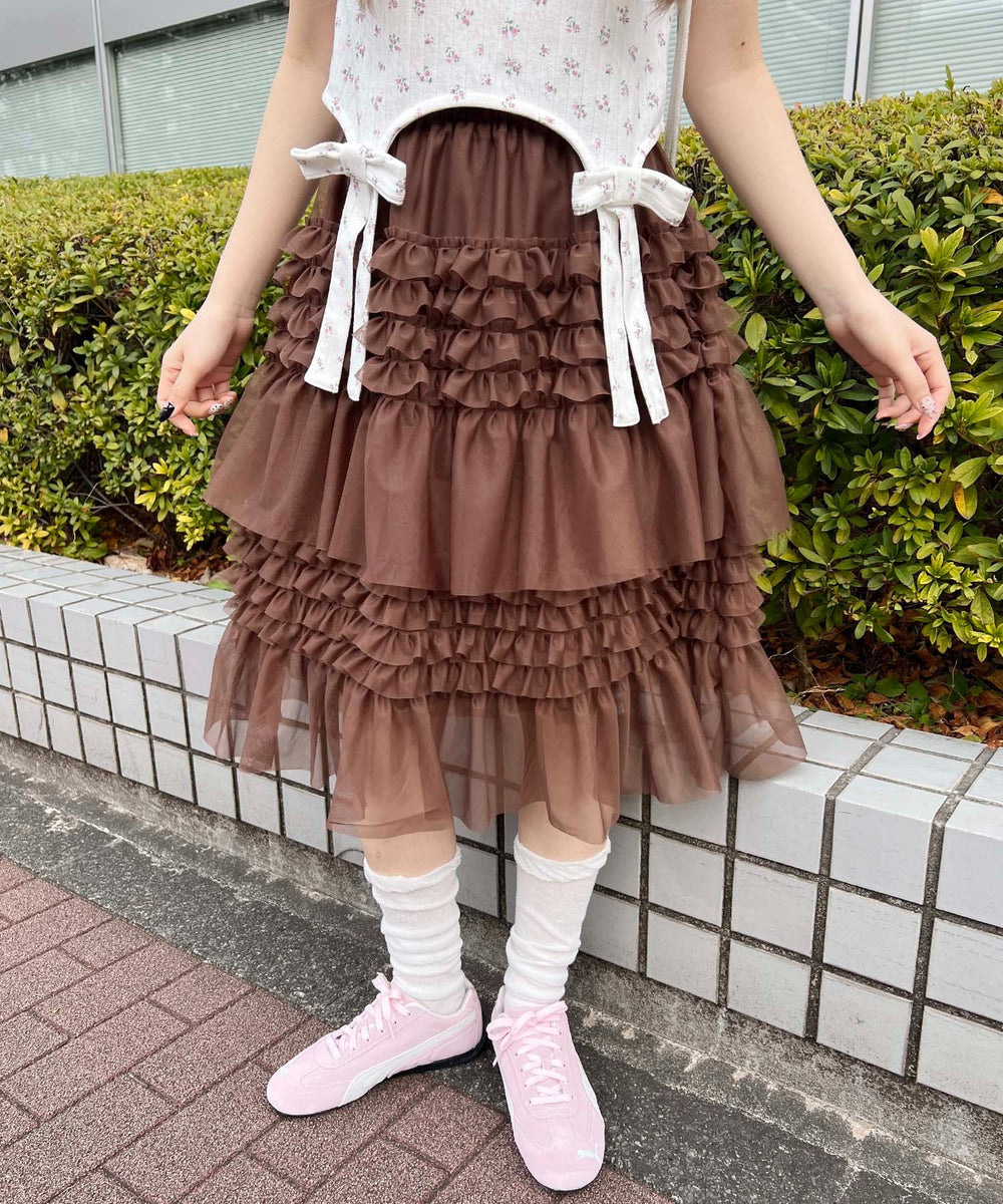 ブラウン モデル：160㎝ F着用