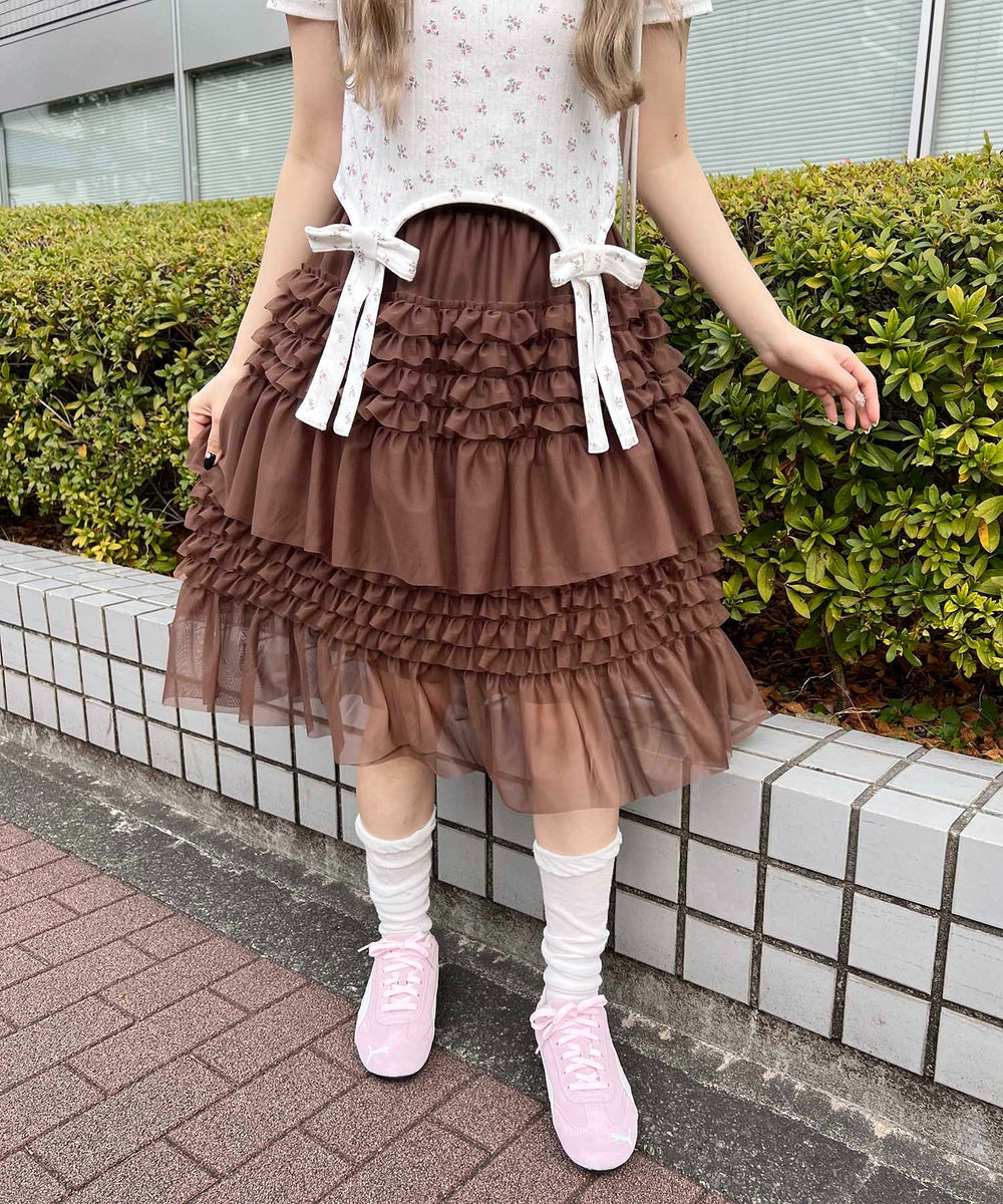 ブラウン モデル：160㎝ F着用