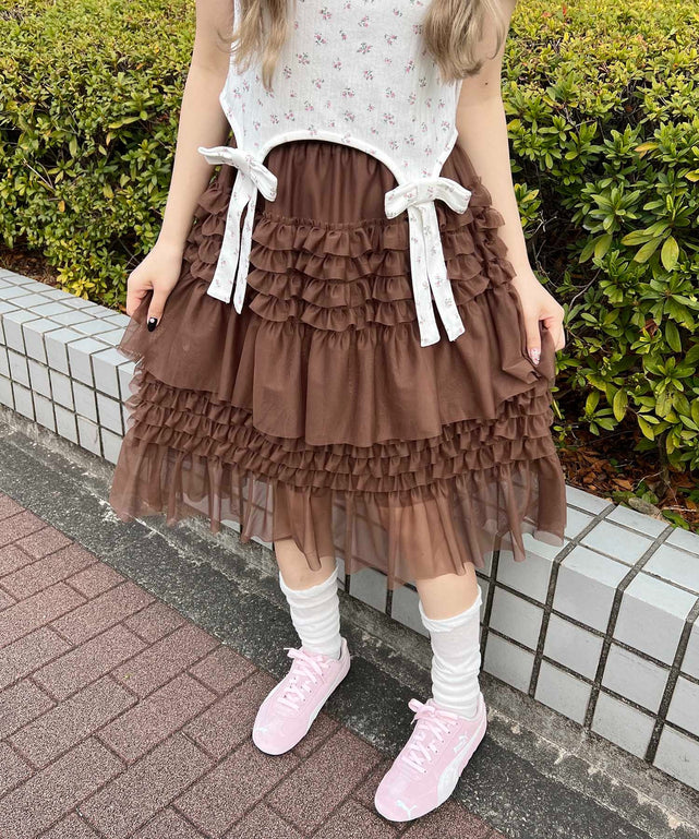 ブラウン モデル：160㎝ F着用