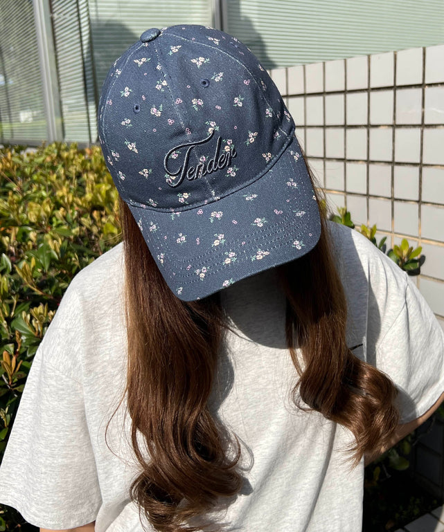 リトルフラワーキャップ/ネイビー