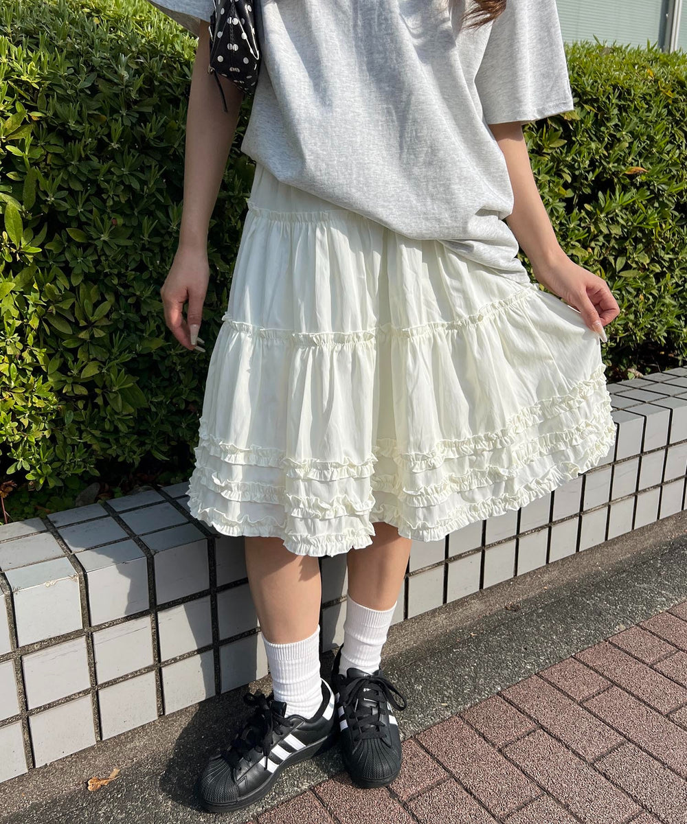 イエロー モデル：155㎝ F着用