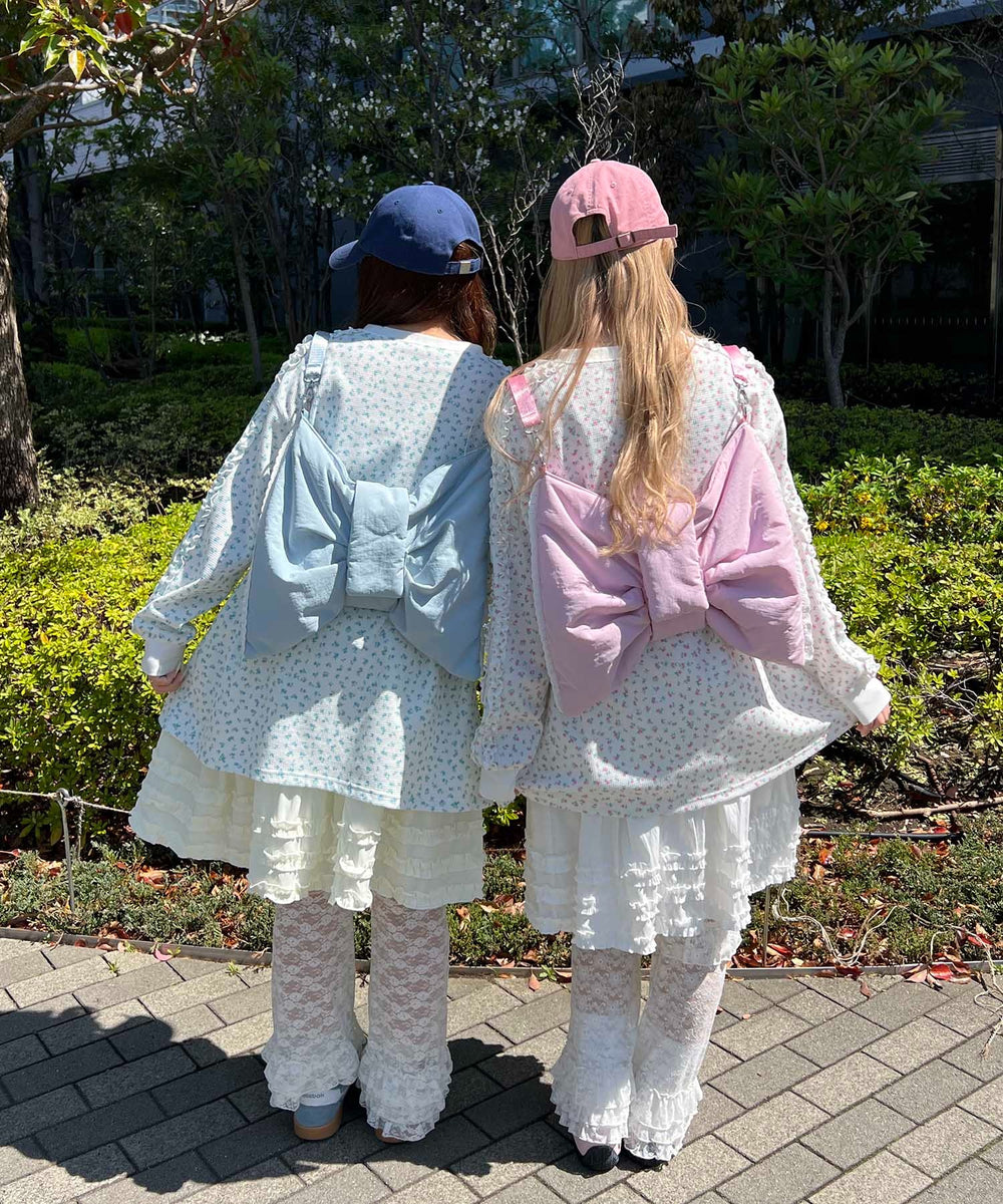 フリルミドルギャザースカート