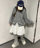 グレー モデル：155㎝ F着用